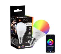 EDO RUVA Bombilla Inteligente LED E14 4,8 Watt RGB CCT Multicolor Inteligente WiFi Control Remoto App TUYA Compatible con Alexa 470 Lumen 2700-6500K Ahorro Energético Regulable 1 unidad