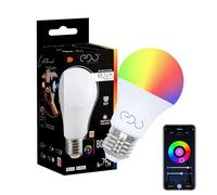 EDO RUVA Bombilla Inteligente LED E27 10 Watt RGB CCT Multicolor Inteligente WiFi Control Remoto App TUYA Compatible con Alexa 806 Lumen 2700-6500K Ahorro Energético Regulable 1 unidad