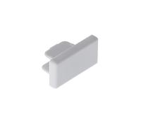 EDO - Sistema SEVA - Tapa Final para Carril de Techo Blanca - Cierre para Riel de Iluminación Monofásico - Cubierta SEVA Cap White, IP20 Iluminación en Carril