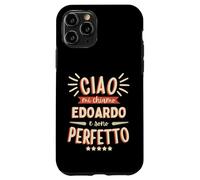 Edoardo Idea Regalo Personalizzata Nome Divertente Carcasa para iPhone 11 Pro