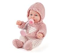 eDollable 30 cm Mi Primer muñeco con Ropa y Accesorios en una Caja de Regalo, Ideal para Juegos de rol para niñas a Partir de 3 años.