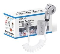 EDORY Kit de ducha de mano para lavabo, cabezal de ducha ABS con manguera externa, kit de enjuague ideal para baño, lavabo, fregadero, perfecto para limpiar y lavar cabello, manos, cara, mascotas de