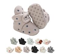EDOTON Botitas y patucos para bebés, Lindo Dibujos Animados Invierno Animal Calentar Casa Antideslizante Suela Zapatillas Regalo para Bebés de 0 a 18 Meses