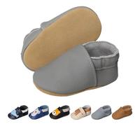 EDOTON Zapatos de Bebé Niña Zapatos de Bebé Primeros Pasos Zapatillas Suaves de Unisex Bebé Cuero de Gamuza Dibujos Animados 0 a 24 Meses