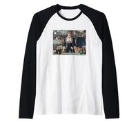 Edouard Manet A Bar at The Folies-Bergere Camiseta Manga Raglan