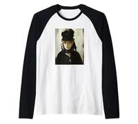 Edouard Manet - Berthe Morisot con un Ramo de violetas #2 Camiseta Manga Raglan