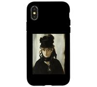 Edouard Manet - Berthe Morisot con un Ramo de violetas #2 Carcasa para iPhone X/XS