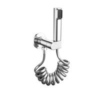 Edouard Rousseau - Set ducha inodoro - Agua Fria/Caliente - Soporte Integrado - Cromo - Flexible 2m