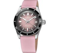 Edox Analógico Modelo 80131-3NC-NDRO Skydiver Automatic + 2nd Strap Ladies Watch 38mm 30ATM. Marca
