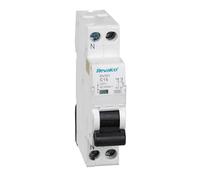 Edp 02567 Magnetotermico 1Polo+ Neutro 20A, Estrecho, Blanco