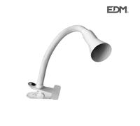 Edp 30130 flexo pinza, modelo tokyo, 40w e14, blanco