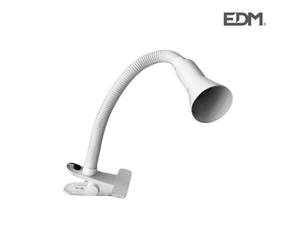 Edp 30130 flexo pinza, modelo tokyo, 40w e14, blanco