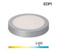 EDM Downlight de superficie EDP 31596 – Redondo marco cromo 20W 6.400K