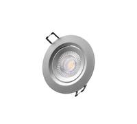 EDP 31654 Downlight Led Empotrar, Redondo, Marco Cromo, 5W 3.200K, 5 W, Normal