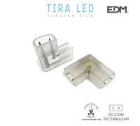 Edp 31928 conector empalme 90 grados para tira de led, multicolor