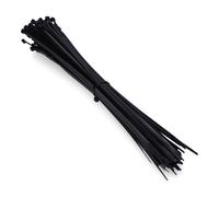 Edp 48409 bridas negras 300 x 8 mm, bolsa 100 unidades