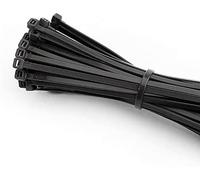 Edp 48412 bridas reutilizables negras 300 x 4,5 mm, bolsa 100 unidades