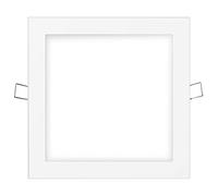 Edp 31582 Downlight Led Cuadrado 20W 1500Lm, Marco Blanco 6.400K, 22.5 cm