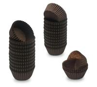 EDPEZHRMD Moldes para hornear Vasos de papel for cupcakes for hornear y tartas huevo Paquete multicolor 100 500 1000 piezas(Brown,500pcs)