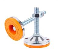 EDPEZHRMD Patas Ajustables, Pies de Equipo Ajustables for Muebles y maquinaria con Copa pie Fija(D150xm24x100)