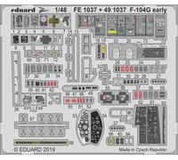 (EDPFE1037) - Eduard Photoetch Zoom 1:48 - F-104G early