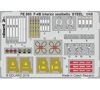(EDPFE983) - Eduard P-Etch (Zoom) 1:48 - F 4B Interior - Seatbelt Steel