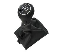 EDPOAQC Compatible Con A4 S4 B8 8K A5 8T 8F Q5 8R 2007 2008 2009 2010 2011 2012 2013 2014 2015 Perilla De Cambio De Marchas De 5/6 Velocidades Con Funda Protectora(6 speed)