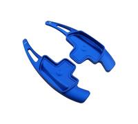 EDPOAQC Compatible Con Benz Para Clase CE W205 W213 MB GLE C292 W166 W167 2016 2017 2018 2019 2020 2021 Pegatina Extensible Para Palanca De Cambios De Volante De Coche(Blue)