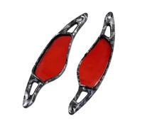 EDPOAQC Compatible Con BMW Para Serie 7 G11 G12 2016 2017 2018 2019 2020 2021 2022 1 Par De Cubiertas De Extensión De Paletas De Cambio De Volante De Coche