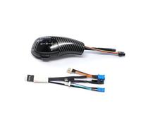 EDPOAQC Compatible Con BMW Serie 5 E60 E61 520i 523i 525i 528i 530i 535i 540i 545i 550i 520d 2003-2010 Kit De Actualización De Pomo De Cambio Automático(Carbon Fiber Look)