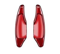 EDPOAQC Compatible Con Chevrolet Para Corvette C7 2015 2016 2017 2018 2019 Adhesivos Extensores Para Palanca De Cambios Del Volante De Fibra De Carbono(Forged black)