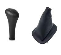 EDPOAQC Compatible Con Mercedes Para Benz Clase C E S W124 S124 W126 E190 W190 W201 W202 W123 W463 4 5 Velocidades Pomo De Cambio De Marchas Funda Protectora(5 Speed Combo)