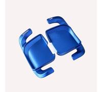 EDPOAQC Compatible Con Mercedes Para Benz Clase S W223 2021 2022 1 Par De Pegatinas De Extensión Para Palanca De Cambios De Volante De Coche Accesorios Interiores(Blue)