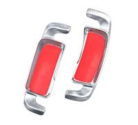 EDPOAQC Compatible Con Mercedes Para Benz GLC X254 C254 2023 2024 2025 1 Par De Cubiertas De Extensión Para Levas De Cambio De Volante De Aleación De Aluminio(Red)