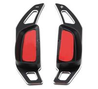 EDPOAQC Compatible Con Mercedes Para Benz Para CLA C117 CLS W218 GLA X156 GLC X205 GLE C292 2015 2016 2017 Adhesivos Para Extensiones De Levas De Cambio En El Volante(A Styling Black)