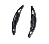 EDPOAQC Compatible Con Porsche 718 Para Spyder 2020 2021 2022 2023 2024 2025 Adhesivos Para Extensión De Palancas De Cambio Volante(Carbon Fiber Look)