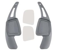 EDPOAQC Compatible Con Q2 Q3 Q5 SQ5 Q7 SQ7 Q8 S5 2016 2017 2018 2019 2020 2021 2022 2023 2024 Adhesivos Para Extensión De Las Levas De Cambio Del Volante(Aluminium Grey)