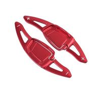 EDPOAQC Compatible Con RS3 RS5 RS6 RS7 RS Para E-tron GT 2021 2022 2023 2024 Extensiones De Aluminio Para Levas De Cambio De Volante Y Accesorios Para Coche(Red)