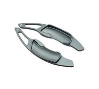 EDPOAQC Compatible Con Subaru Para Forester Wilderness 2022 2023 1 Par De Extensores De Palanca De Cambios Para Volante De Coche Accesorios Interiores(Silver)