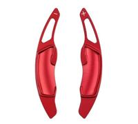 EDPOAQC Compatible Con Subaru Para Outback Wilderness 2022 2023 1 Par De Pegatinas De Extensión Para Palanca De Cambios De Volante De Aleación De Aluminio(Black)