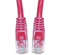 eDragon Cable cruzado de Ethernet rojo Cat5e, de 100 pies (ED696399)