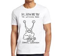 EDrecUTDEA Hi How Are You Daniel Johnston As Worn by 80s Retro T Shirt 2899 XL