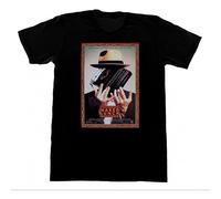 EDrecUTDEA Naked NCH Tshirt 180 Shirt Junkie William S Burroughs Heroin David Cronenburg Black Black S