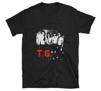 EDrecUTDEA Throbbing Gristle - Topless - Limitedition Black Tribute t-Shirt Black M