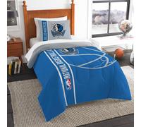 Edredσn y funda de almohada doble de baloncesto de los Dallas Mavericks del noroeste de la NBA