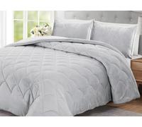 Edredón de Terciopelo con Interior Sherpa Borreguillo y Relleno de Fibra de REIG MARTÍ Lahar (C08, Cama 150cm)