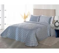 Edredón Liso de Coralina Tacto Terciopelo con Relleno de Fibra Pattaya de REIG MARTÍ (Cama 150 cm, C03)