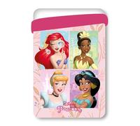 Edredón Nórdico Disney y Marvel 170x260cm - Cama 90cm - Modelos: Avengers, Lilo y Stitch, Spiderman, Barbie, Frozen, Mickey, Minnie, Hulk, Princesas y Sonic (Princesas Disney)