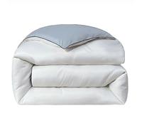 Edredón para Todas Las Estaciones, Edredón Nórdico Bicolo, 100% Seda de Morera Relleno, Hipoalergénico Suave y Sedoso Edredones de Seda para Otoño e Invierno (B 200x230cm(4kg))