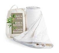 Edredón refrescante, relleno de viscosa de bambú 100 % natural, funda 60 % viscosa de bambú, 40 % algodón, relleno de edredón ligero, edredón de verano transpirable, 40 x 60 pulgadas, para cuna, cuna,